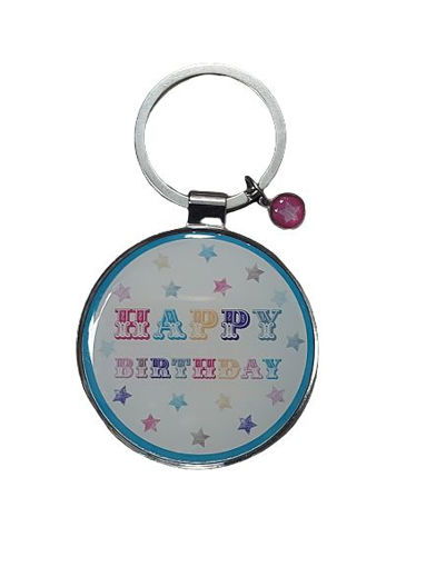 Picture of KEYRING HAPPY BIRTHDAY